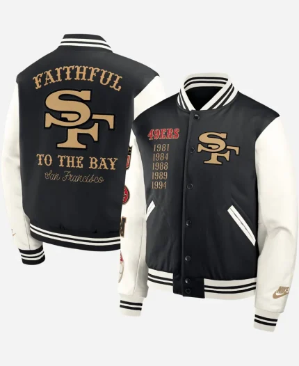 Nike 49ers Rivalries Varsity Jacket