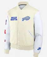 Nike Buffalo Bills Rivalries White Varsity Jacket