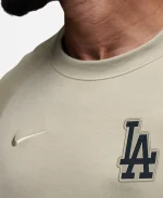 Nike Dodgers Tech Fleece Raglan Sweatshirt - Olive