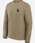 Nike Dodgers Tech Olive Raglan Sweatshirt