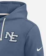 Nike England Patriots 2025 Rivalries We Are All New Sideline Dri-FIT Storm Hoodie