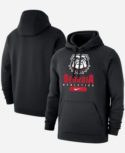 Nike Georgia Big & Tall Club Stack Hoodie