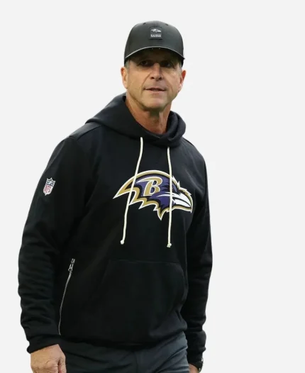 Nike John Harbaugh Ravens Hoodie
