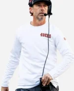 Nike Kyle Shanahan 49ers White T-Shirt