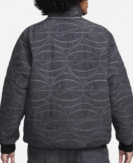 Nike Lebron James Woven Grey Full-Zip Basketball Jacket