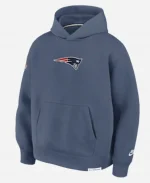 Nike Patriots Rivalries Tech Blue Fleece Hoodie