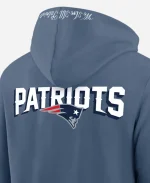 Nike We Are All New England Patriots 2025 Rivalries Sideline Dri-FIT Storm Hoodie