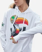 Notre Dame Guinness Toucan White Hoodie