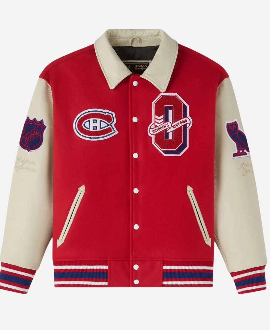 OVO Montreal Canadiens Varsity Jacket OVO Montreal Canadiens Varsity Jacket
