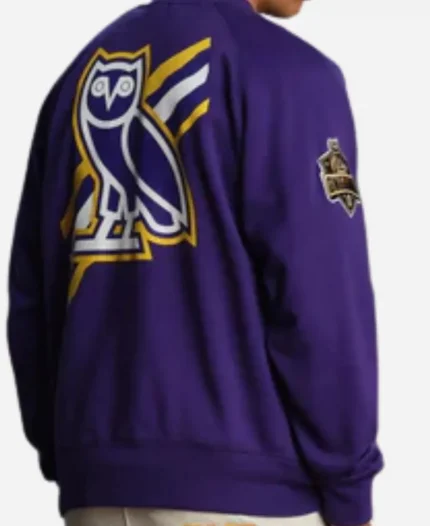 OVO NBA LA Lakers Purple Jacket