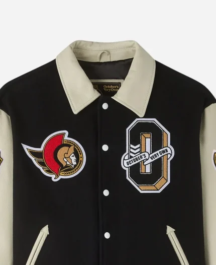 OVO Ottawa Senators Varsity Jacket - Black