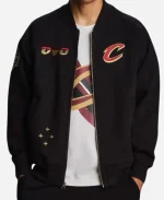 OVO x NBA Cleveland Cavaliers Black Jacket