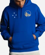 OVO x NBA Golden State Warriors Blue Hoodie