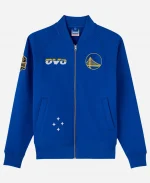 OVO x NBA Golden State Warriors Jacket -Blue