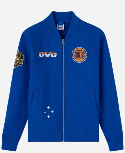 OVO x NBA New York Knicks Blue Jacket