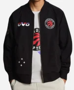 OVO x NBA Toronto Raptors Black Jacket