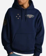 OVO x New Orleans Pelicans Navy Blue Hoodie