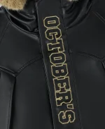 October's Very Own OVO x Bape Snowboard  Faux Leather Jacket