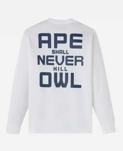 October's Very Own OVO x Generals Long-Sleeve White T-Shirt