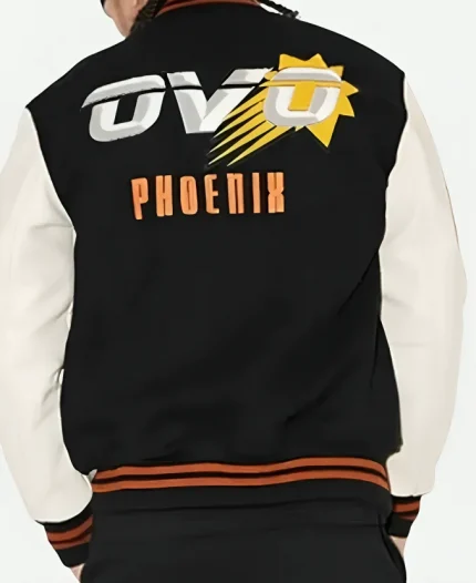 October's Very Own OVO x NBA Phoenix Suns Varsity Jacket