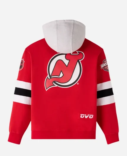 October's Very Own OVO x NHL New Jersey Devils Hoodie