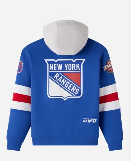 October's Very Own OVO x NHL New York Rangers Hoodie