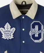 October's Very Own OVO x NHL Toronto Maple Leafs Varsity Jacket