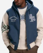 October's Very Own Owls Starling Full-Zip Fleece Varsity Hoodie