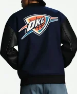 October's Very Own X NBA Oklahoma City Thunder Varsity Jacket