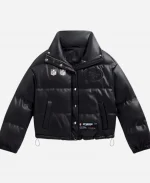 Off-Season x NFL San Francisco 49ers Faux Leather Puffer Jacket