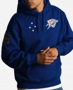 Oklahoma City Thunder x OVO Blue Hoodie