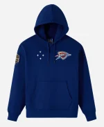 Oklahoma City Thunder x OVO Hoodie - Blue