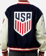 Pacsun U.S. Soccer x Jeff Hamilton 2025 Wool Varsity Jacket