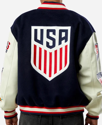 Pacsun U.S. Soccer x Jeff Hamilton 2025 Wool Varsity Jacket