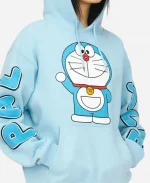 Palace x Doraemon Blue Hoodie