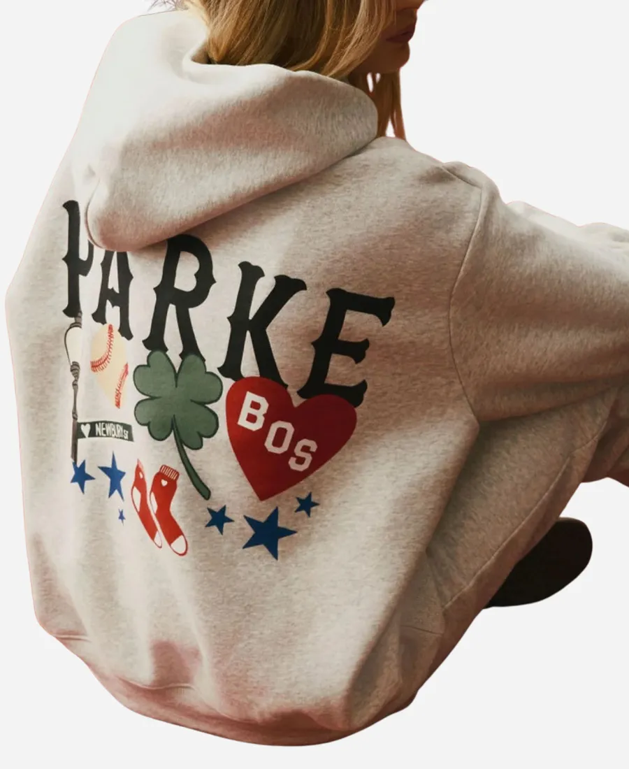 Parke Boston Graphic Fleece Hoodie Parke Boston Graphic Fleece Hoodie