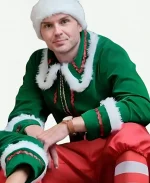 Paul Campbell Three Wise Men and a Baby Stephan Brenner Green Christmas Jacket