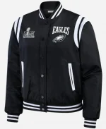 Philadelphia Eagles Super Bowl LIX Championship Black Jacket