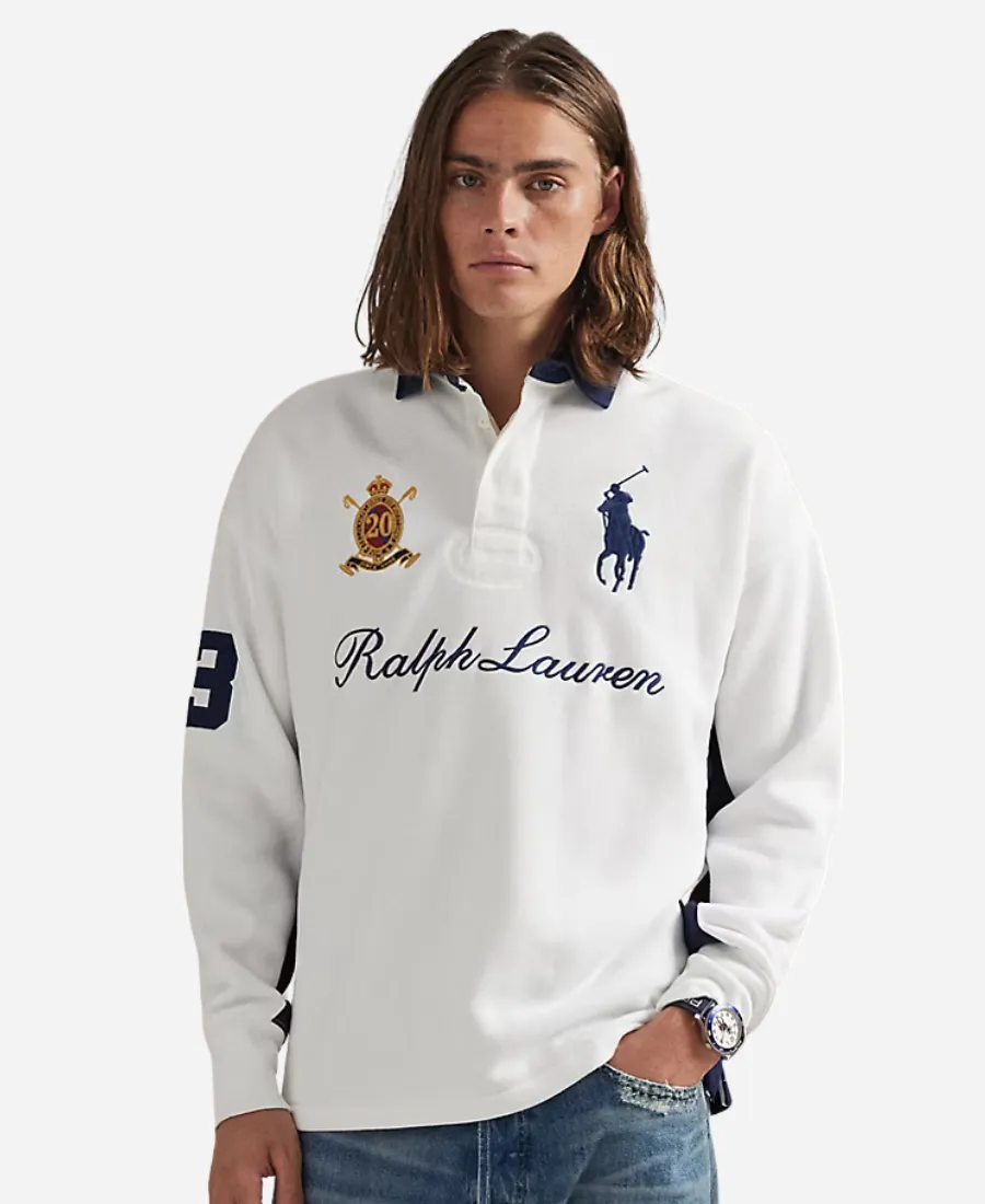 Polo Ralph Lauren Big Pony 20th Anniversary White Sweatshirt Polo Ralph Lauren Big Pony 20th Anniversary White Sweatshirt