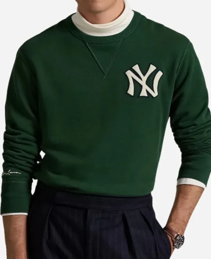 Polo Ralph Lauren Green New York Yankees Green Sweatshirt