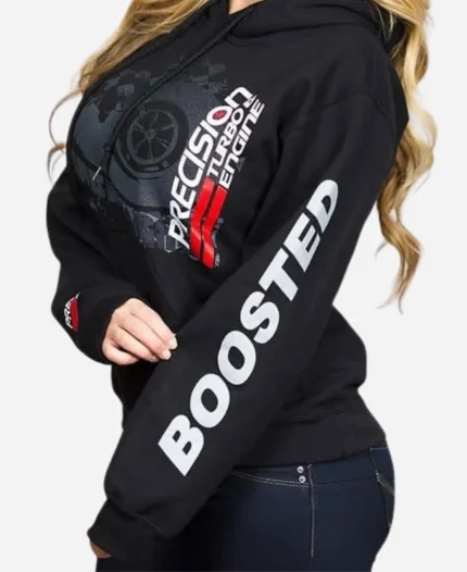 Precision Turbo Black Hoodie