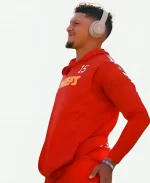 Preseason 2025 Mahomes Sleeveless Hoodie - Red