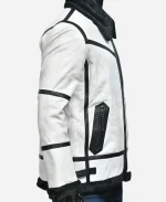 RAF B3 Flight Aviator Bomber Jacket - White