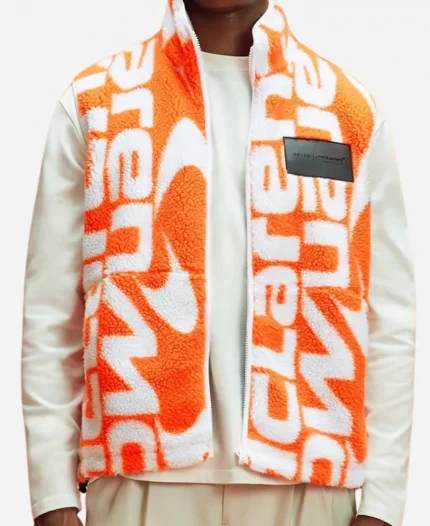 REISS x Mclaren F1 Bambridge Zip-Through Fleece Gilet