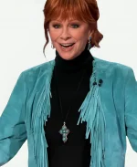 Reba McEntire The Voice S28 Fringe Coat