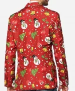 Red Christmas Blazer