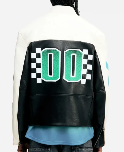 Regular-Fit Racer Jacket