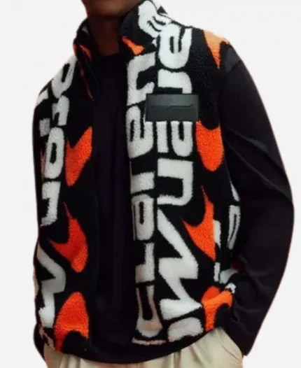 Reiss x McLaren F1 Zip-Through Fleece Gilet