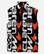 Reiss x McLaren F1 Zip-Through Fleece Gilet Black