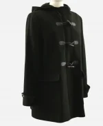 Riley Thomas A Christmas in Vermont Abigail Hawk Green Hooded Coat Jacket